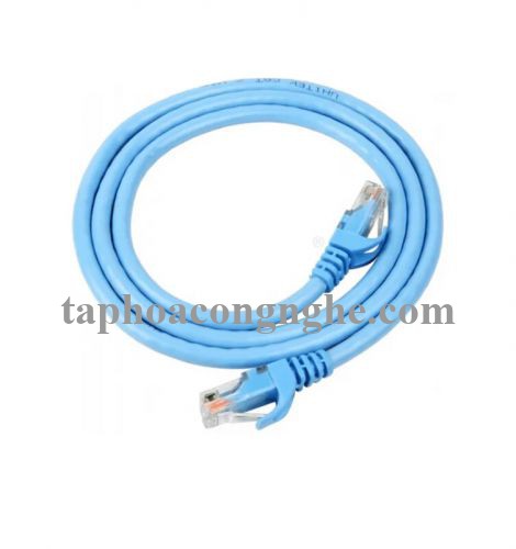 Unitek 95609 Y-C812ABL chuẩn cat6 dây tròn 5M Màu Xanh Cáp Mạng UTP 30095609